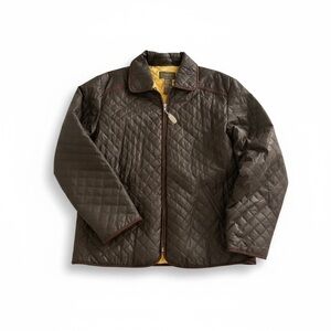 Calvin Klein Jeans Quilted Tan Jacket